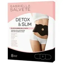 Black Slimming Belly Patch (8 pcs) - Remodeling and detoxifying patches for the belly and hips.