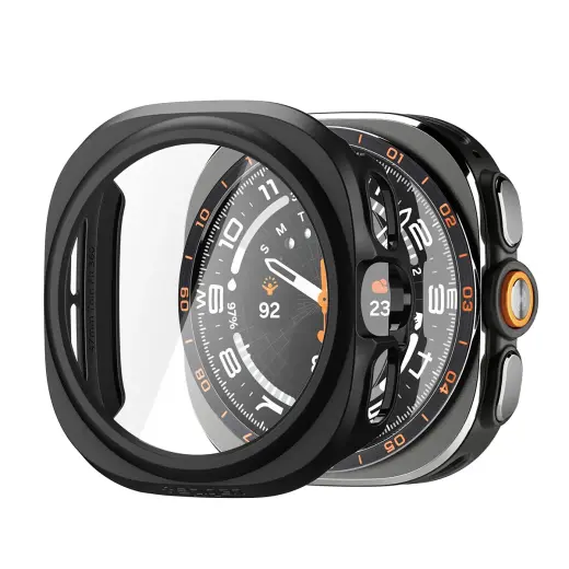 Spigen Thin Fit 360, black - Samsung Galaxy Watch Ultra 2 47mm