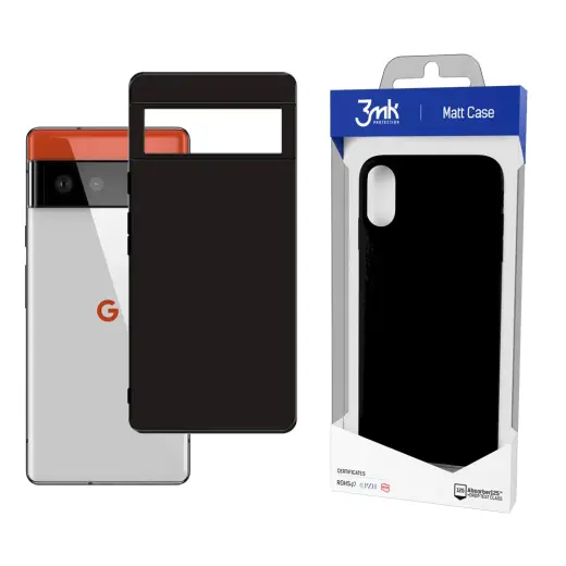 Google Pixel 6 Pro 5G - 3mk Matt Case black