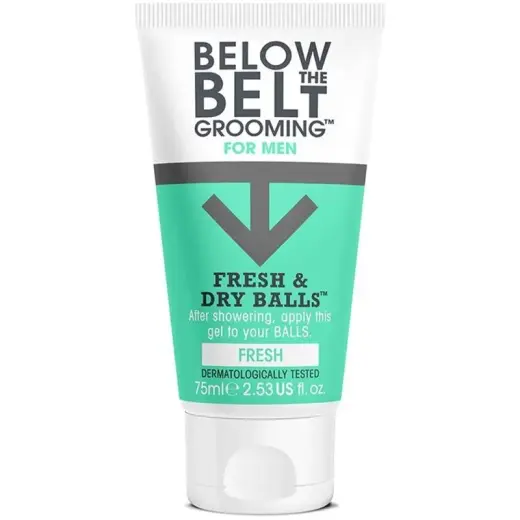Below the Belt Grooming Below the Belt Fresh & Dry Balls Fresh Deodorant for Intimate Areas for Men 75 Ml