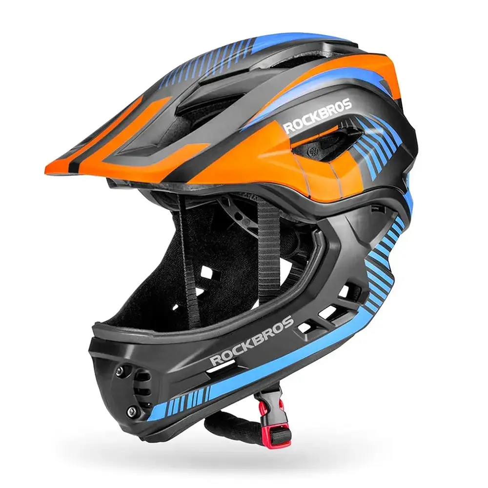 Rockbros TT-32SOBL-S children`s bicycle helmet with
