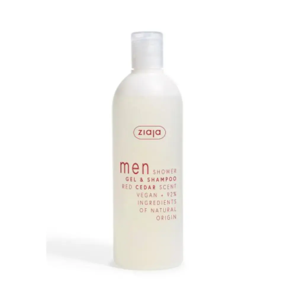 2-in-1 Gel and Shampoo Ziaja   Men Cedar 400 Ml