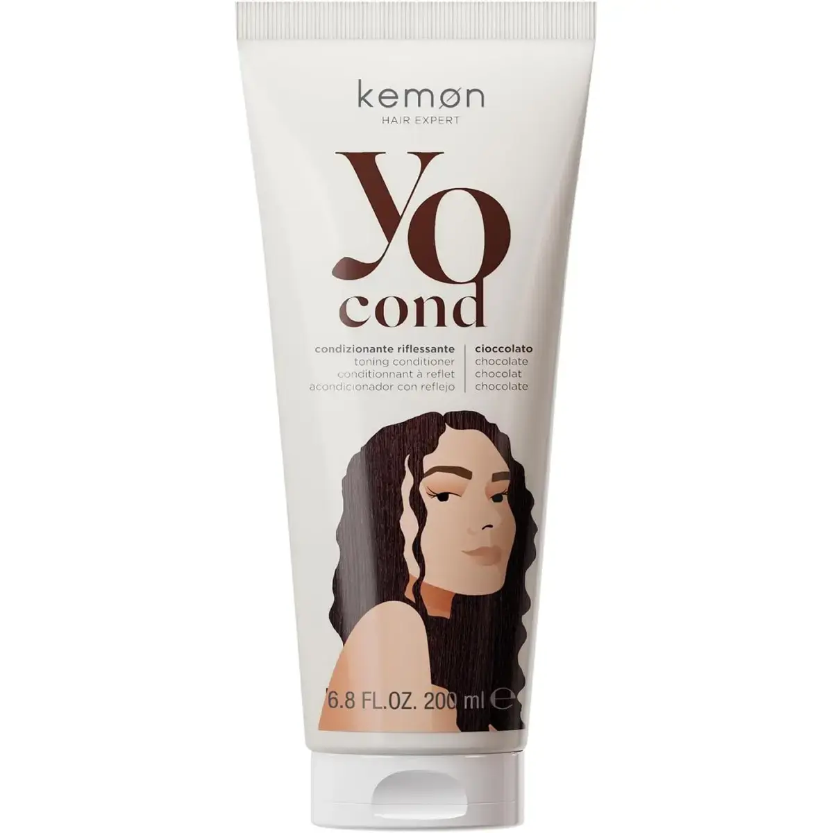 Kemon, Yo Cioccolato Coloring, Hair Colour Conditioner, 200 ml
