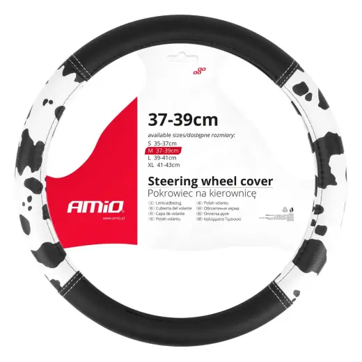 Steering wheel cover SWC-62-M (37-39cm)
