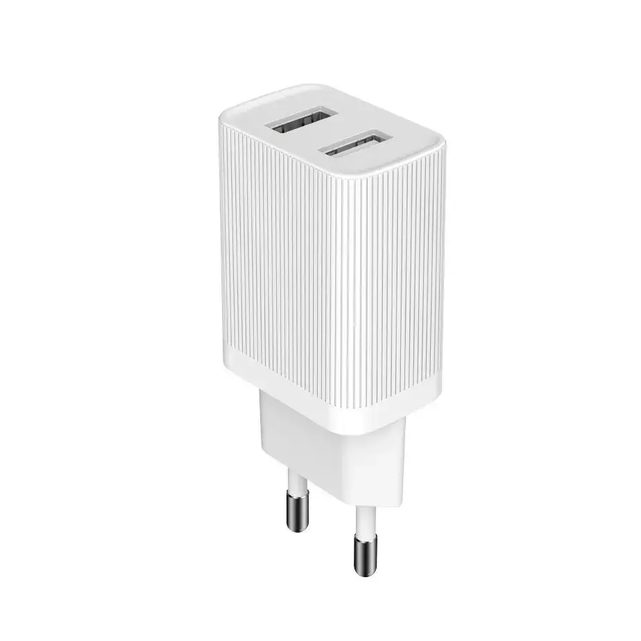 Kingkong charger EU adapter 2x USB 2.1A white (WP-U79 white)