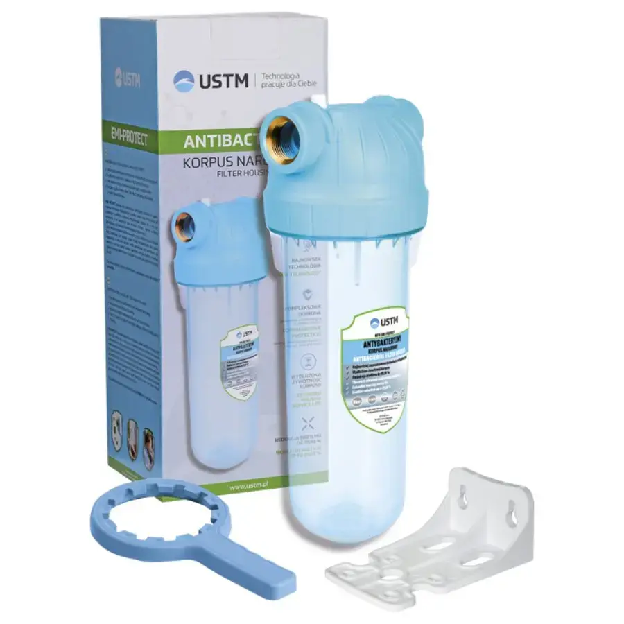 Korpuss filtram WFW EMI Protect 10" 1/2" USTM
