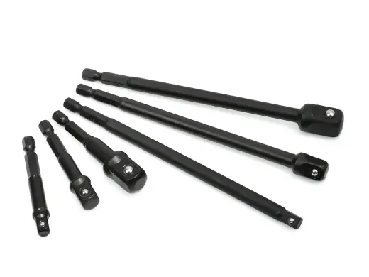 6 Pcs Impact Driver Socket Extension Set 1/4"-1/2"