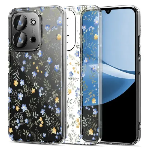 TECH-PROTECT FLEXAIR XIAOMI REDMI 15C 5G / POCO C85 5G SPRING FLOWERS