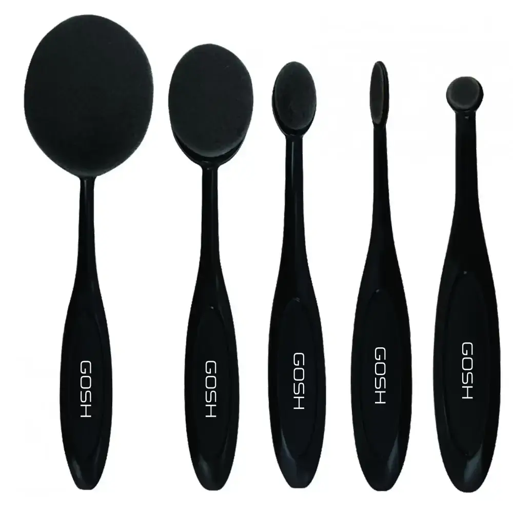 Set, Gosh, Gosh, Blending, Multi Face Brush, 5 pcs