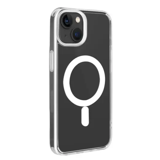 Puro Lite Mag MagSafe Silicone Case for iPhone 14 | 13 - Transparent