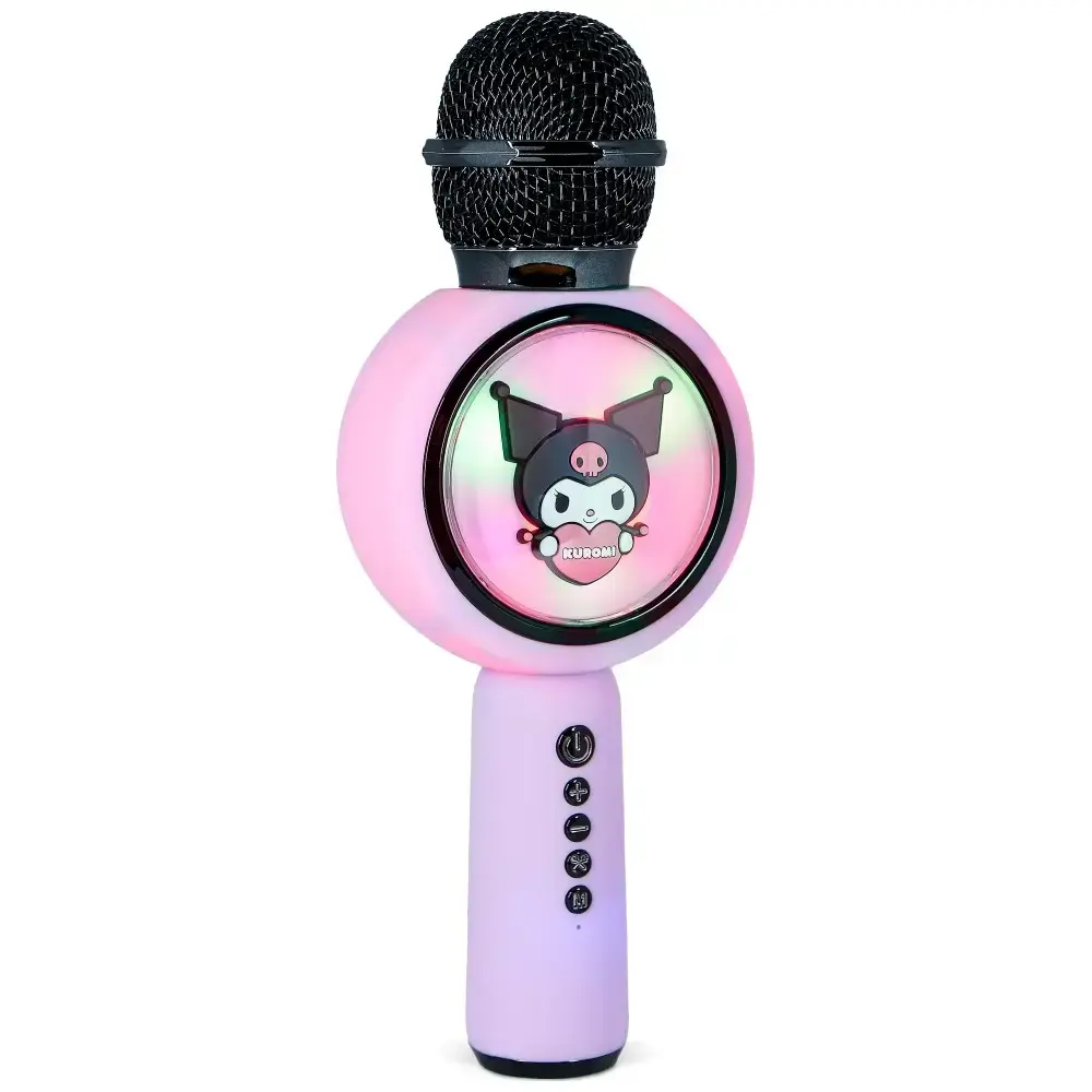 Karaoke Microphone with LED Wireless Speaker OTL Kuromi