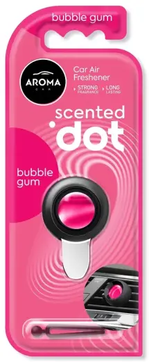 Car air freshener AROMA CAR Membrana DOT Bubble Gum