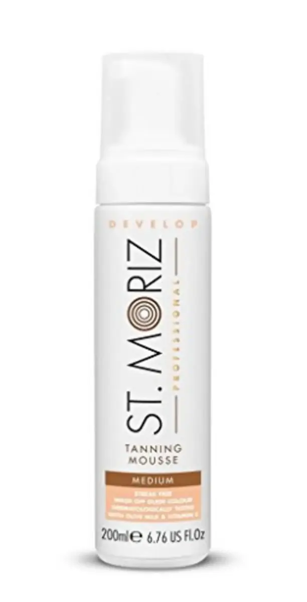 St. Moriz, Instant Self-Tanning Mousse, Bronzing, Self-Tanning Mousse, For Face, 200 ml