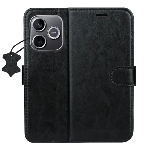 Smart Luxe leather case for Honor 600 Lite black