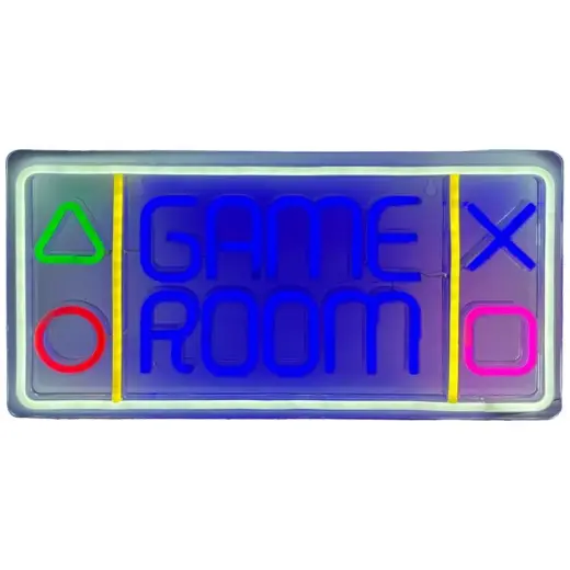 Neon Beline Light Gamepad Game Zone
