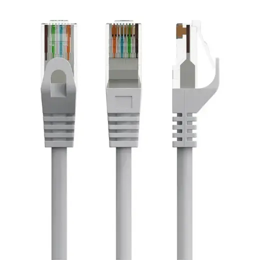 Patch cord cat.6 copper UTP 20m grey