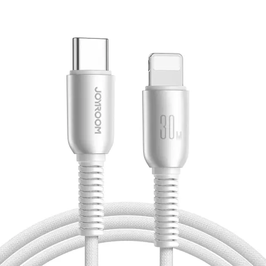 Joyroom S-A51 Cutting-Edge Series data transfer and charging cable | USB-C to Lightning | 30W | 1.2m | gray