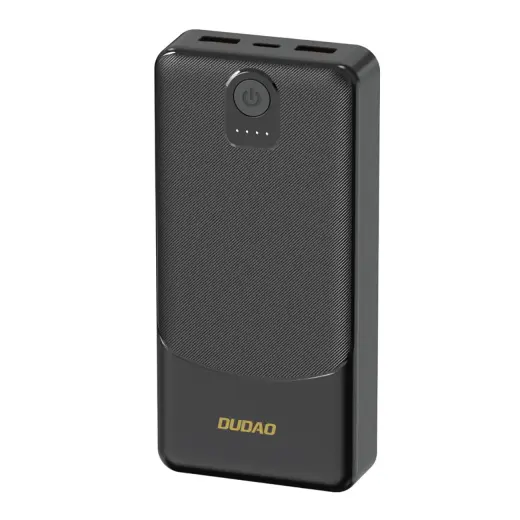 Dudao K10Pro ārējais akumulators (powerbank) | 20000 mAh | 10W | USB-A, USB-C | melns