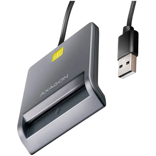 AXAGON CRE-SM3T USB Smart card FlatReader