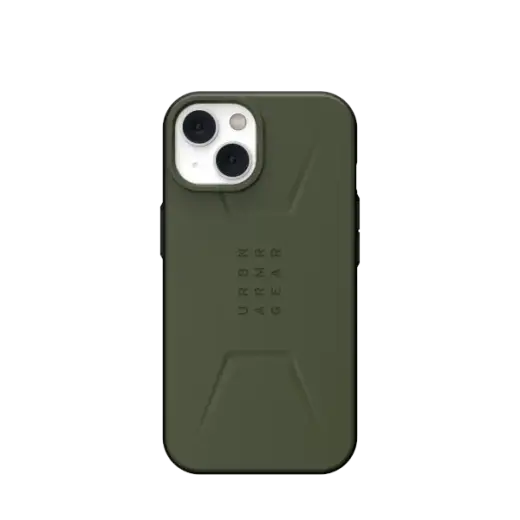 UAG Civilian - protective case for iPhone 14 Plus compatible with MagSafe (olive)