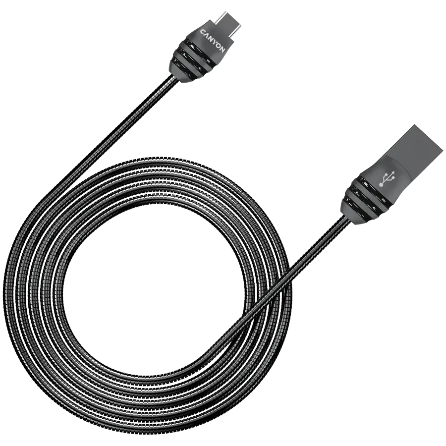 CANYON cable UC-5 USB-C 10W 1m Dark Grey