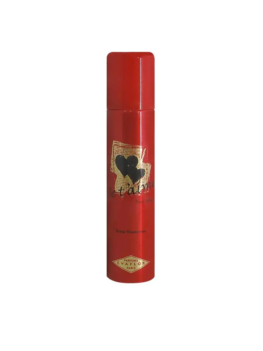 Evaflor, Je T'aime, Spicy, Deodorant Spray, For Women, 150 ml