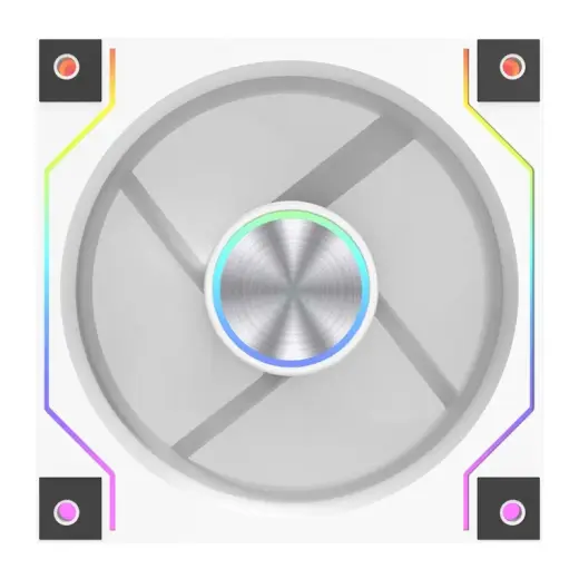 DarkFlash DM20 LINE Cooling Fan (White)