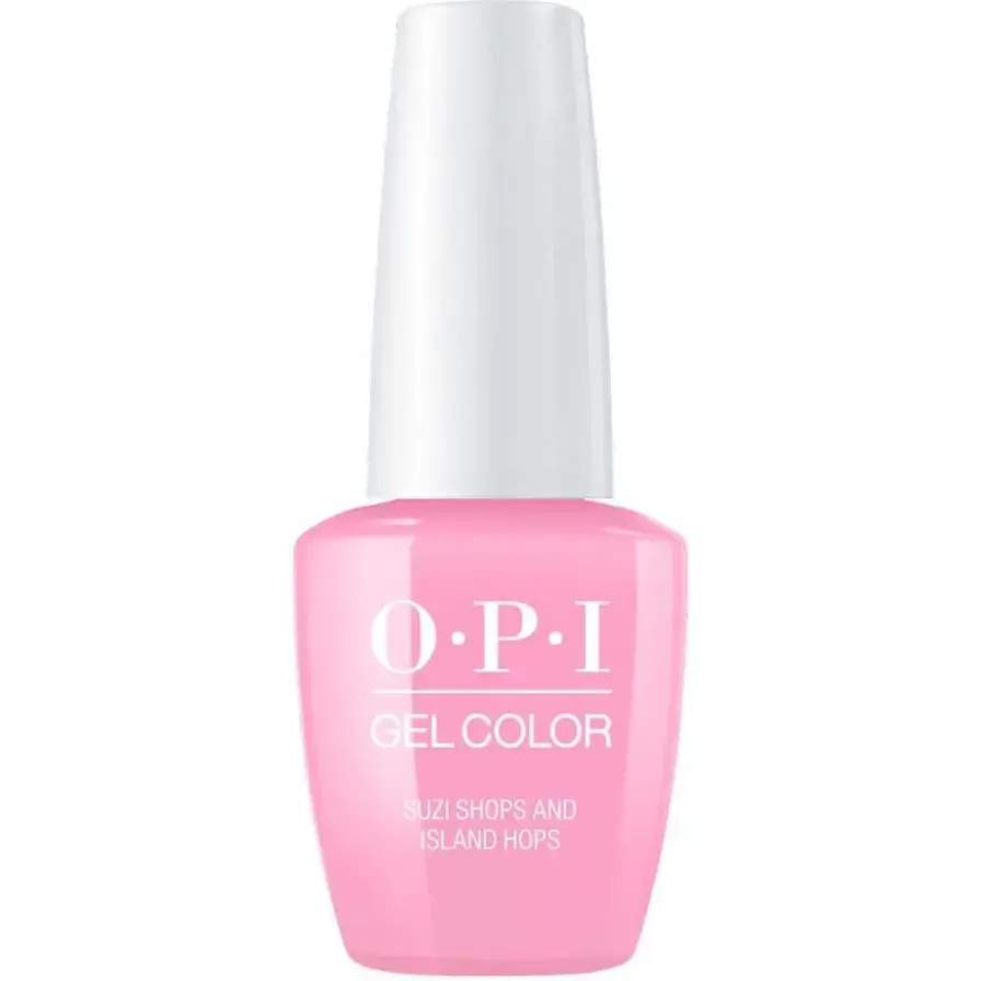 Opi, Gel Color, Semi-Permanent Nail Polish, Suzi Shops & Island Hops, 15 ml
