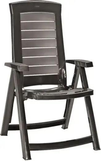 Garden chair Aruba grey