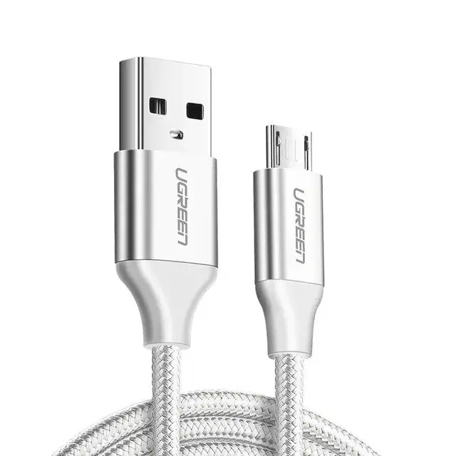 UGREEN US290 data transfer and charging cable | USB-A to Micro USB | 12W | 1m | white
