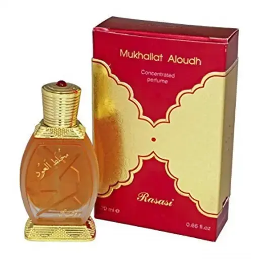 Rasasi Mukhallat Aloudh perfume unisex 20 ml
