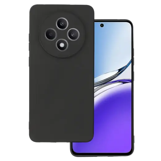 Back Case MATT for OPPO RENO 12F 5G Black