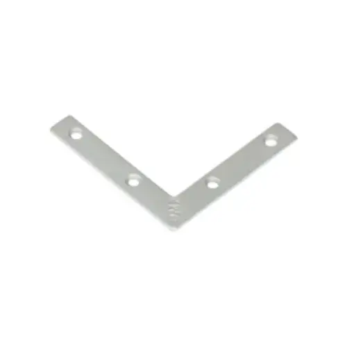 Flat angle bracket NA06 60x60x10x2.0 mm, galvanized