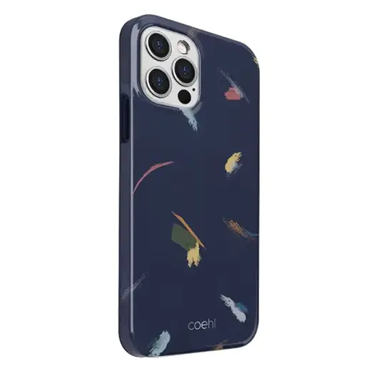 UNIQ etui Coehl Reverie iPhone 12|12 Pro 6,1" niebieski|prussian blue Foto 2