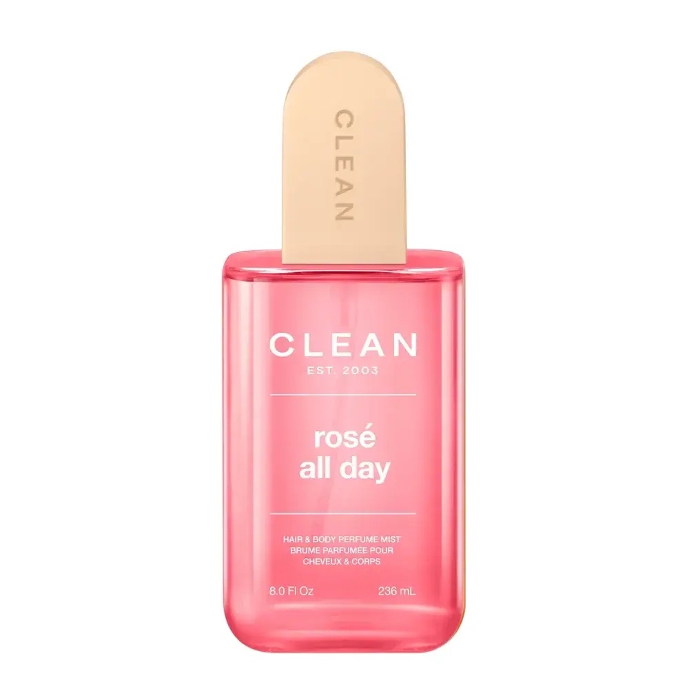 Clean , Rose All Day, Hair Scented Mist, For Women, 236 ml *Tester