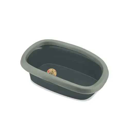 Kaķu tualete Sprint 10 43x31x14cm pelēka|zaļa