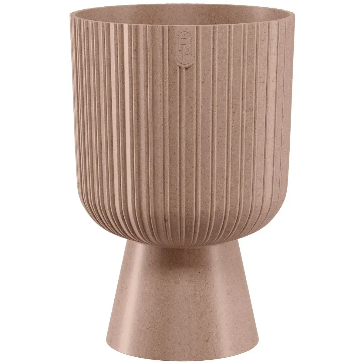 Puķu pods Keli Mika 14cm, Eco Wood brūns