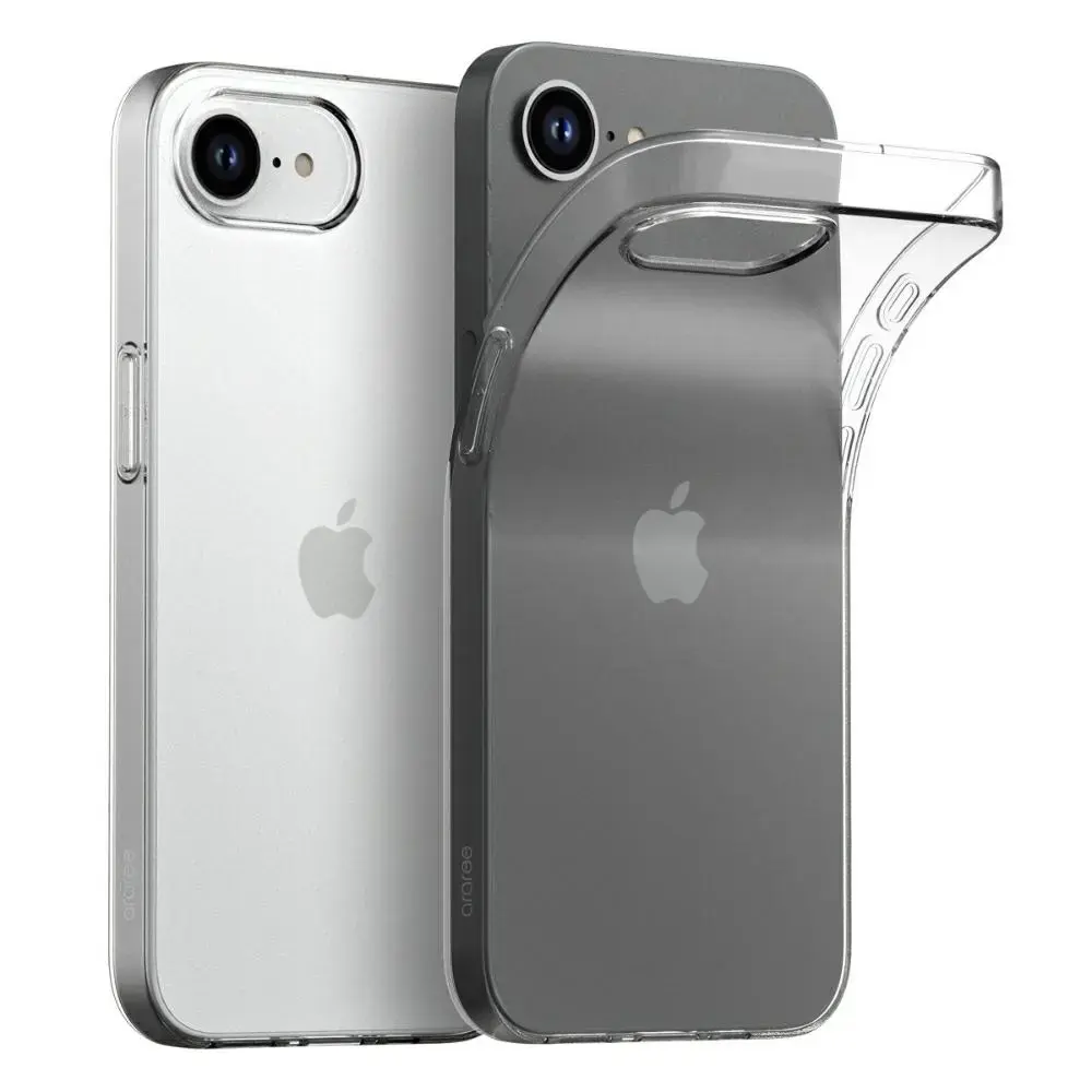 Araree A Fit telefona maciņš priekš iPhone 16 caurspīdīgs