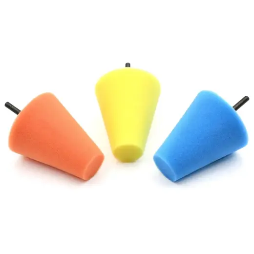 Polishing head set 72х87х32мм 3pcs with holder 6mm