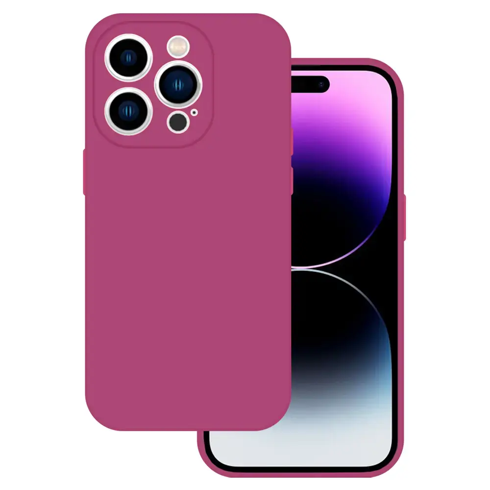 Tel Protect Silicone Premium for Iphone 12 raspberry