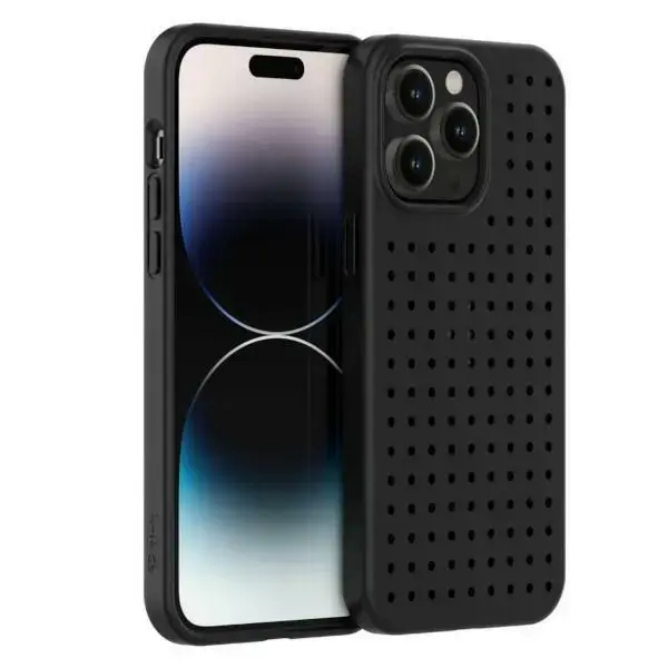 Etui Pinit Dynamic Case iPhone 14 ProMax 6.7" czarny/black