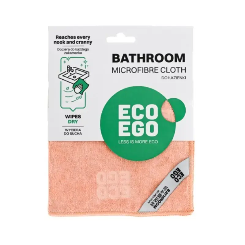 Mikrošķiedras lupatiņa Eco Ego BATHROOM
