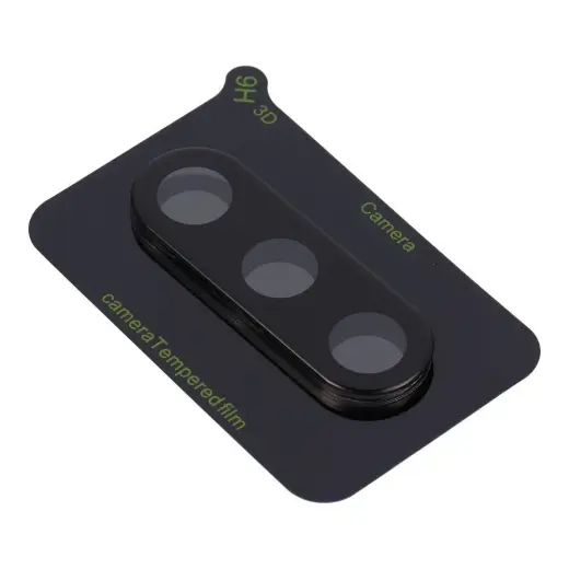 5D Full Glue Camera Tempered Glass - for Samsung Galaxy S24 FE Black