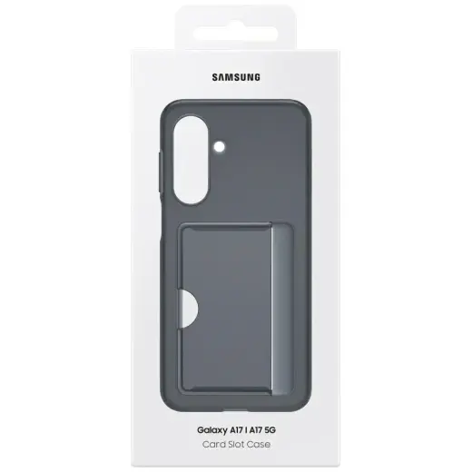 Samsung Card Slot Case for Galaxy A17 Black Foto 6