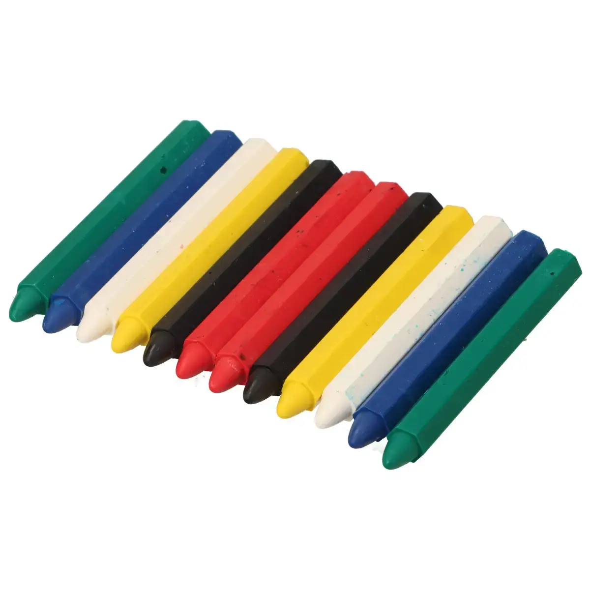FASTER TOOLS Krītiņi iezīmēšanai 12gb krāsaini