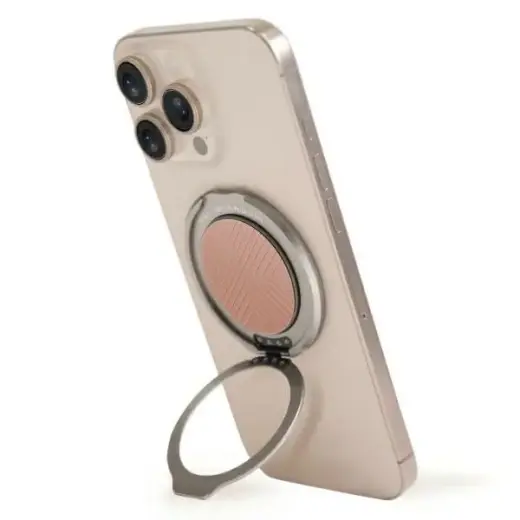 UNIQ Gripfit 360 Magnetic                 Mount&Kickstand Uchwyt Magnetyczny różowy|blush pink