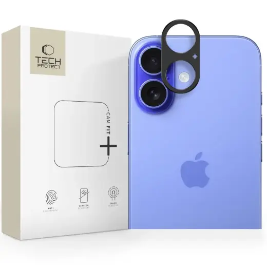 OSŁONA APARATU TECH-PROTECT CAMALLOY FIT+ IPHONE 17 BLACK