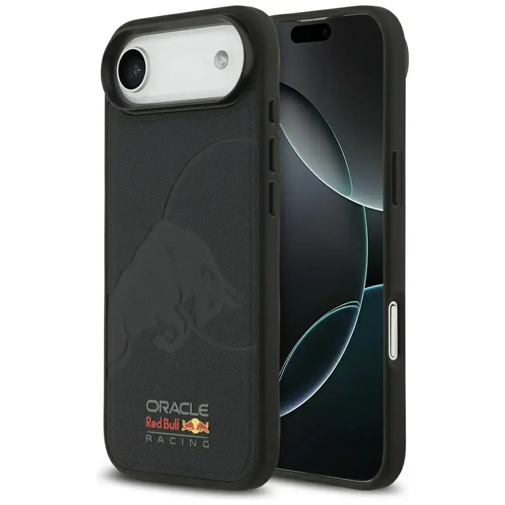 Red Bull Meshed Debossed Bull maciņš ar MagSafe atbalstu telefonam iPhone 17 Air tumši zils