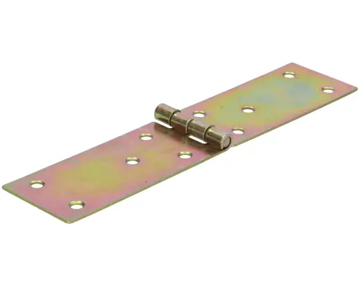Construction hinge Z 200x45x1.5 mm steel, brass-plated