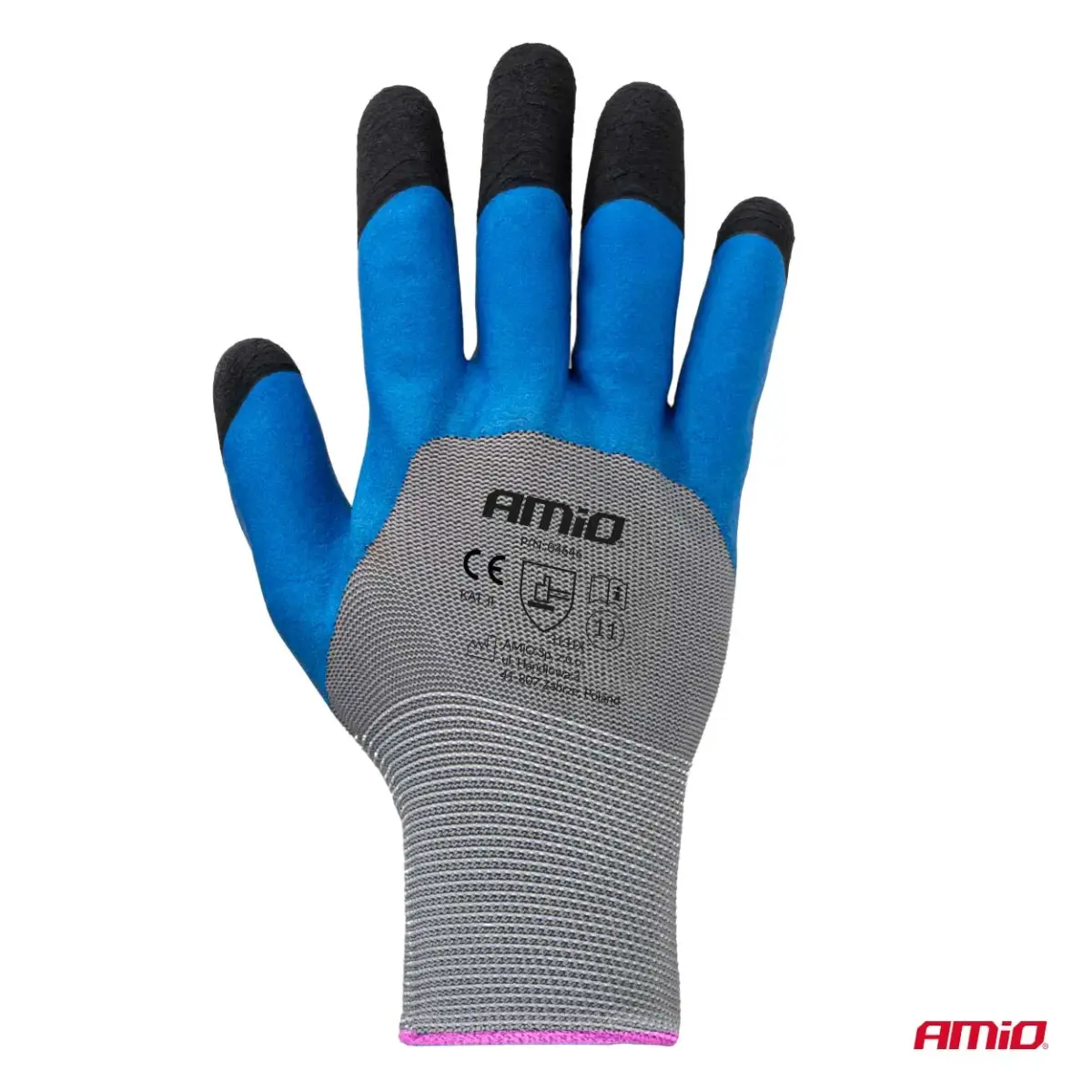 PE Latex 3/4 foamsafety gloves 4 pcs Size 11 (2 pairs), 3131X AMIO-04646